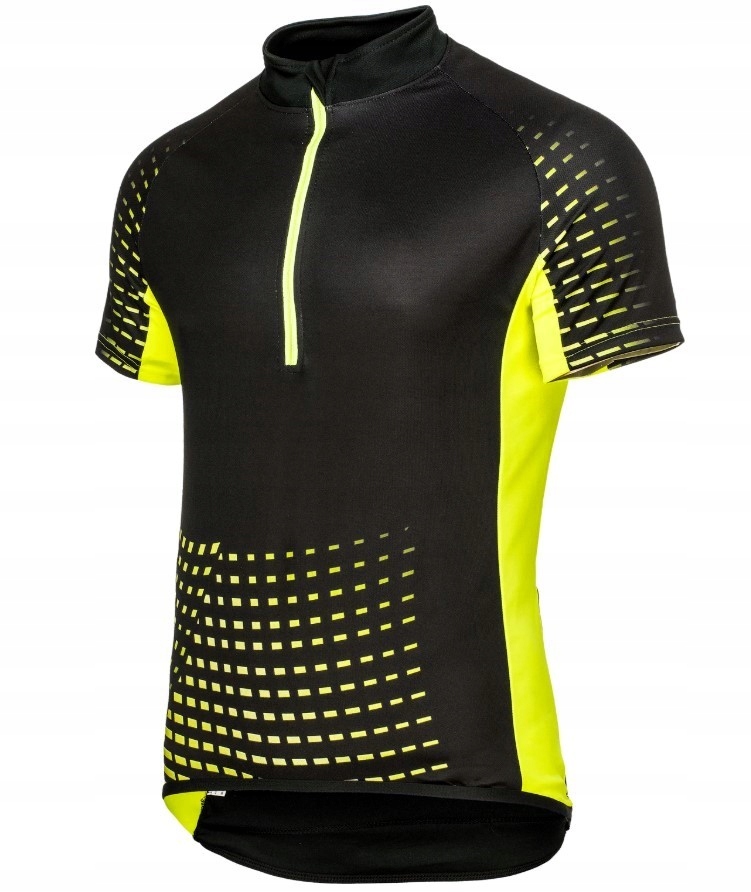 Pánské Mtb cyklistické tričko XL s krátkým rukávem, termoaktivní, černé