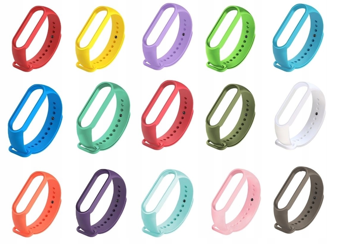 

Zestaw 15 Opasek Do Xiaomi MI Band 5 Miband pasek