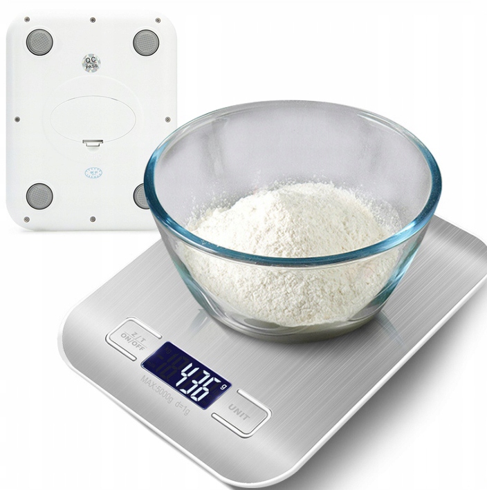 

Elektroniczna Waga Kuchenna Precyzyjna 5kg/1g LCD