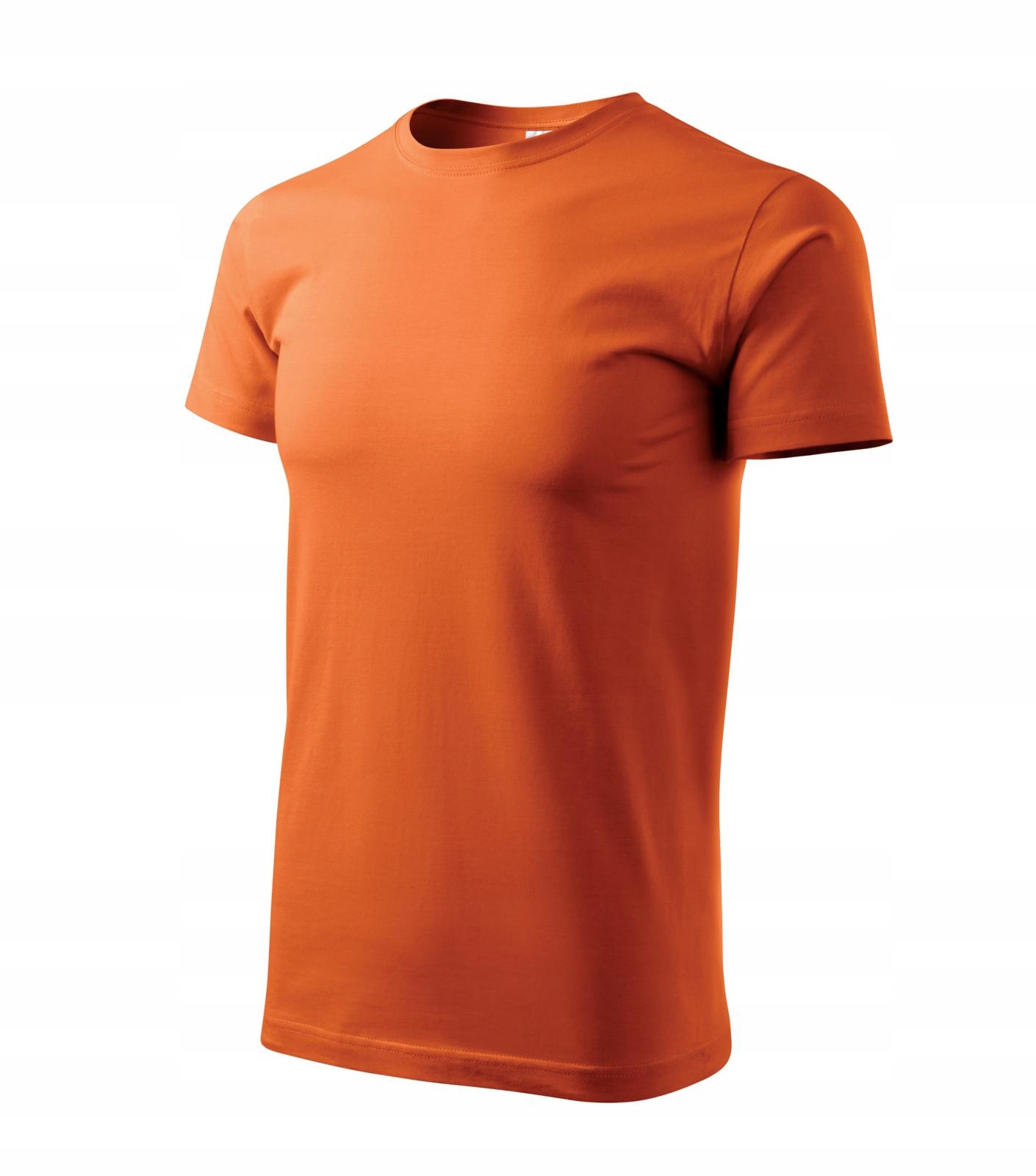 

Koszulka męska T-shirt bawełna Pomarańczowy XL