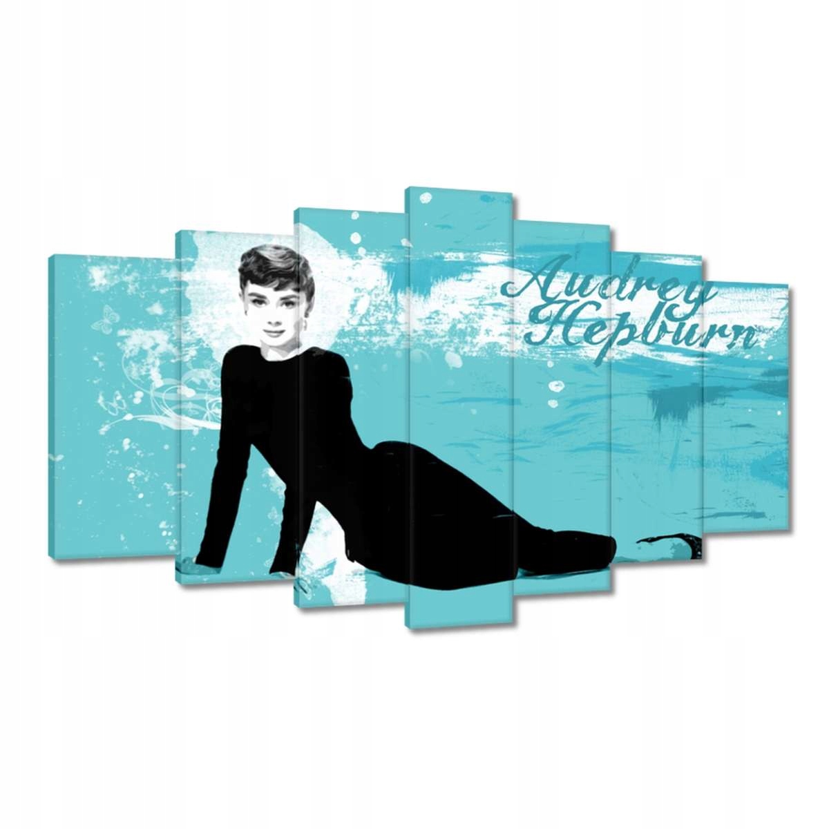 Obrazy 140x80 Hepburn, krásná herečka