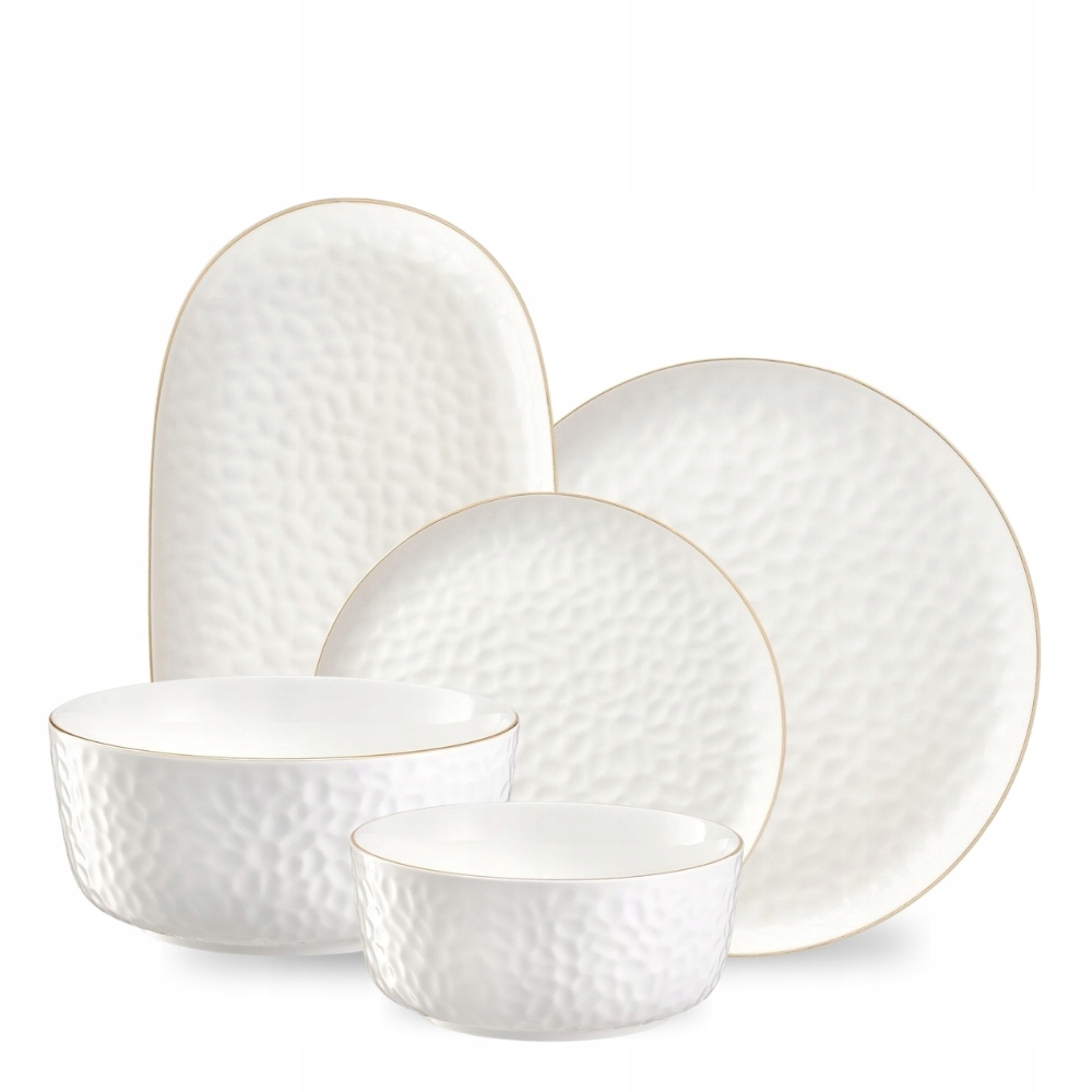 Villa Italia Jídelní servis z porcelánu pro 6 osob Paula