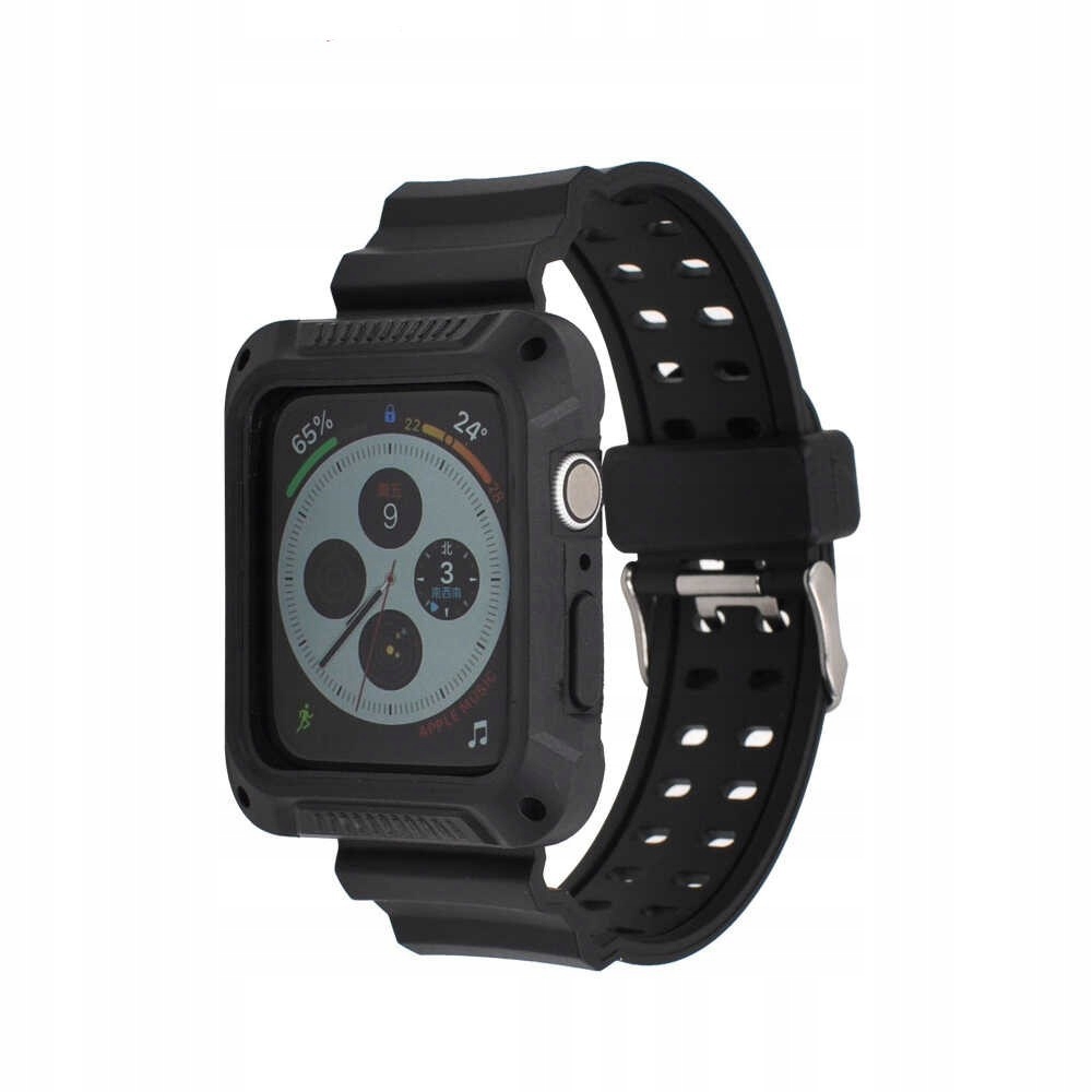 

Pancerny Pasek Z Etui 2W1 Do Apple Watch 4/5 44MM