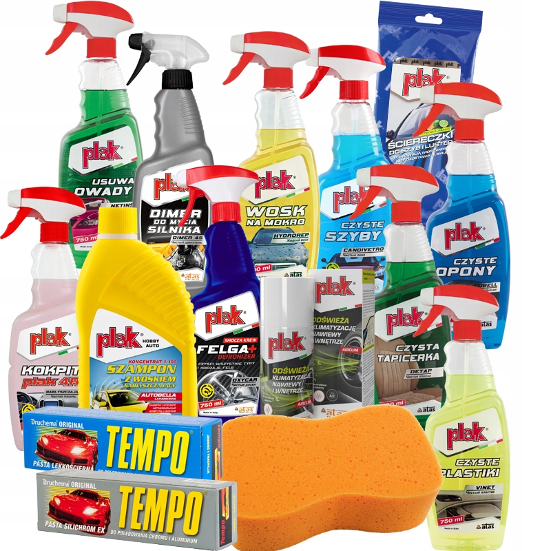 Plak Velký Kosmetický Set Do Auta Bonus