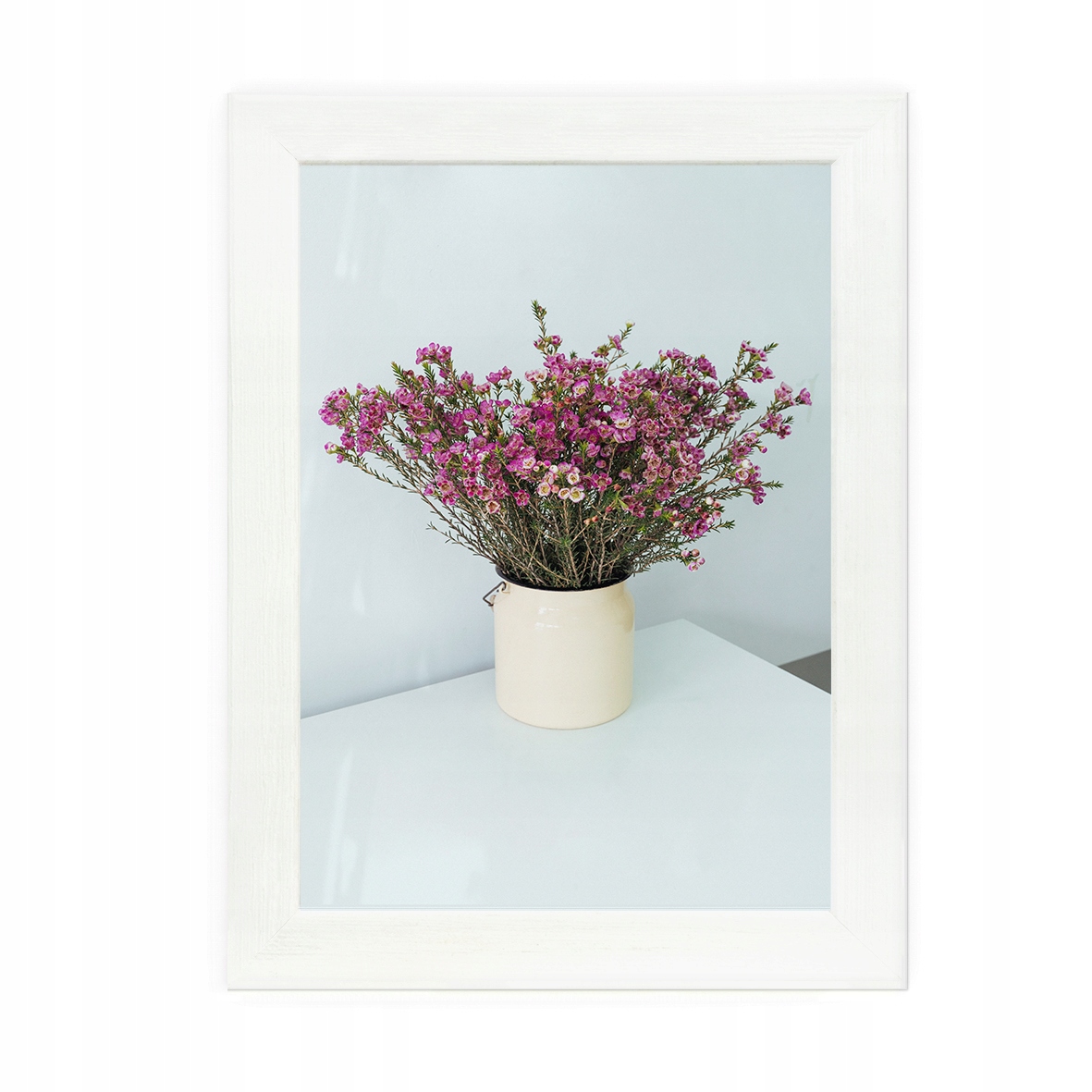 

Ramka drewniana Sosna biały 50x70 cm