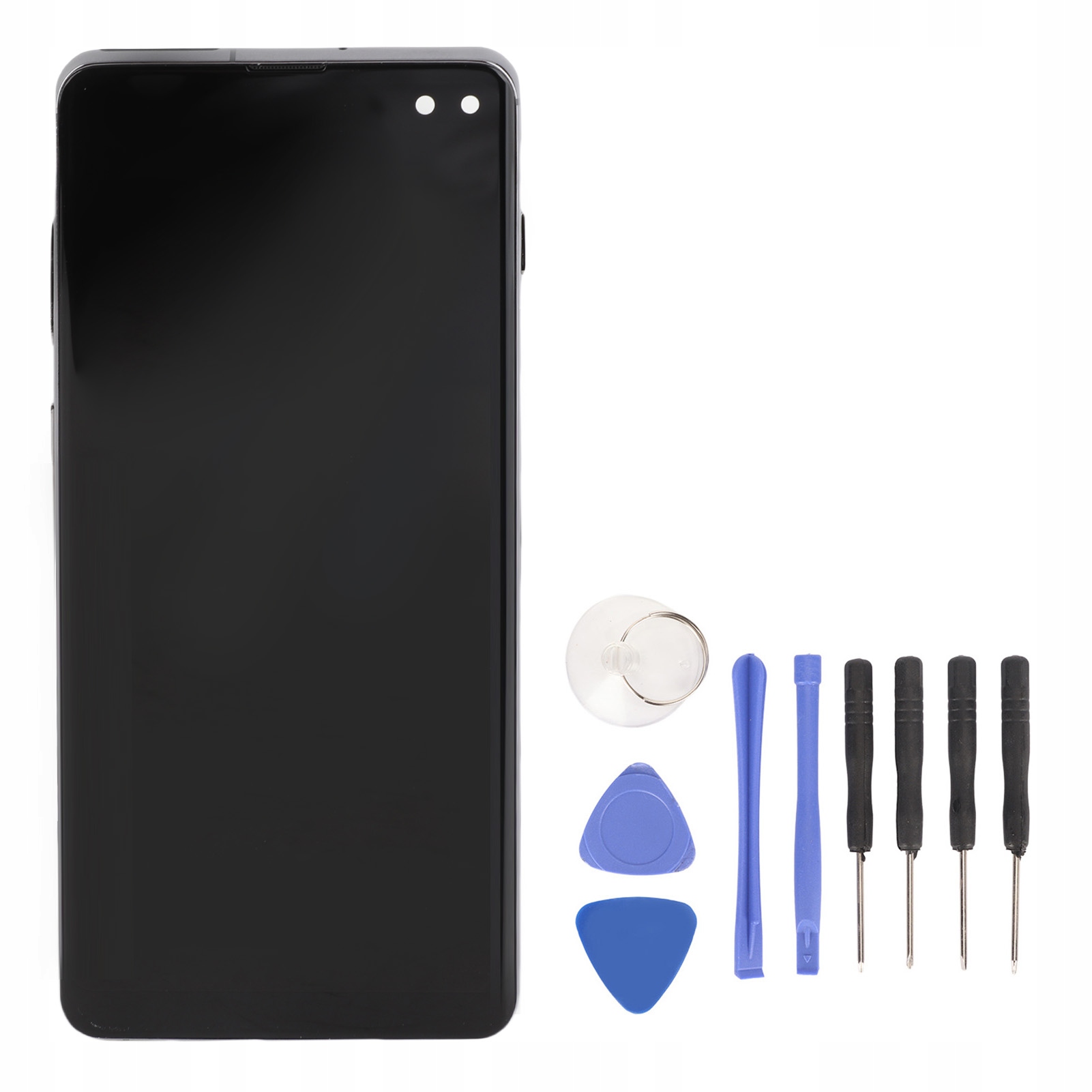 LCD Displej Rychlá Obrazovka Pro Axy S10 Rámeček Černý