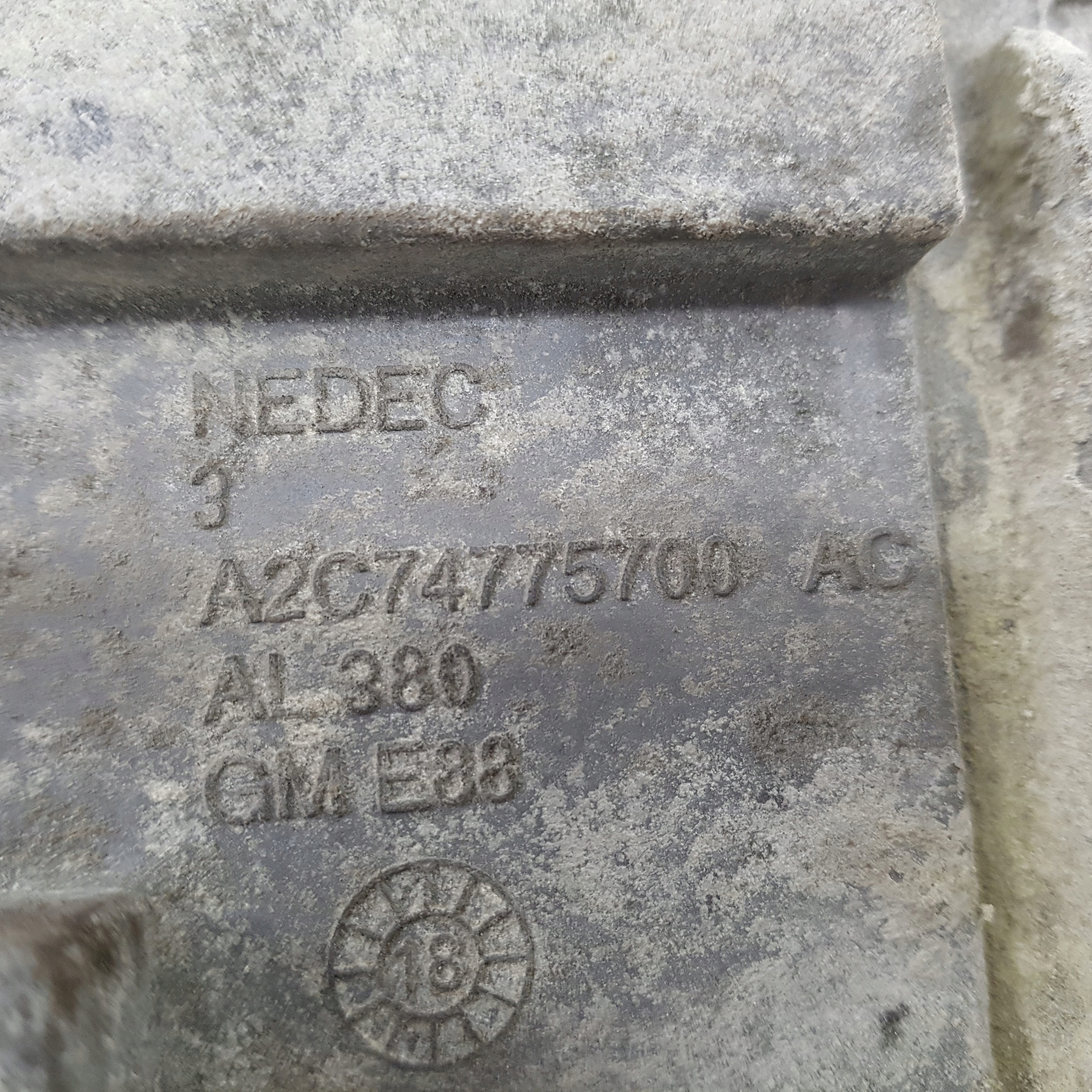 computer of the engine control unit OPEL ASTRA K GM E88