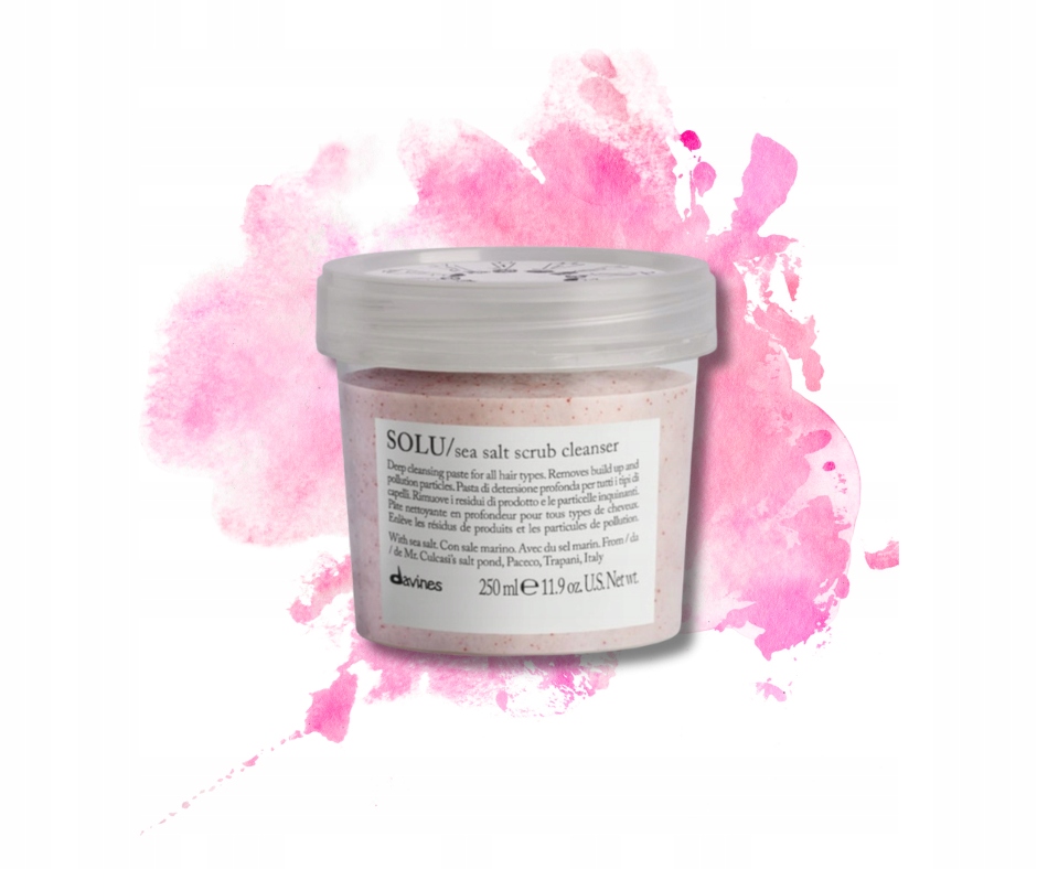 Davines Solu peeling na pokožku hlavy Sea Salt Scrub Cleanser 250 ml