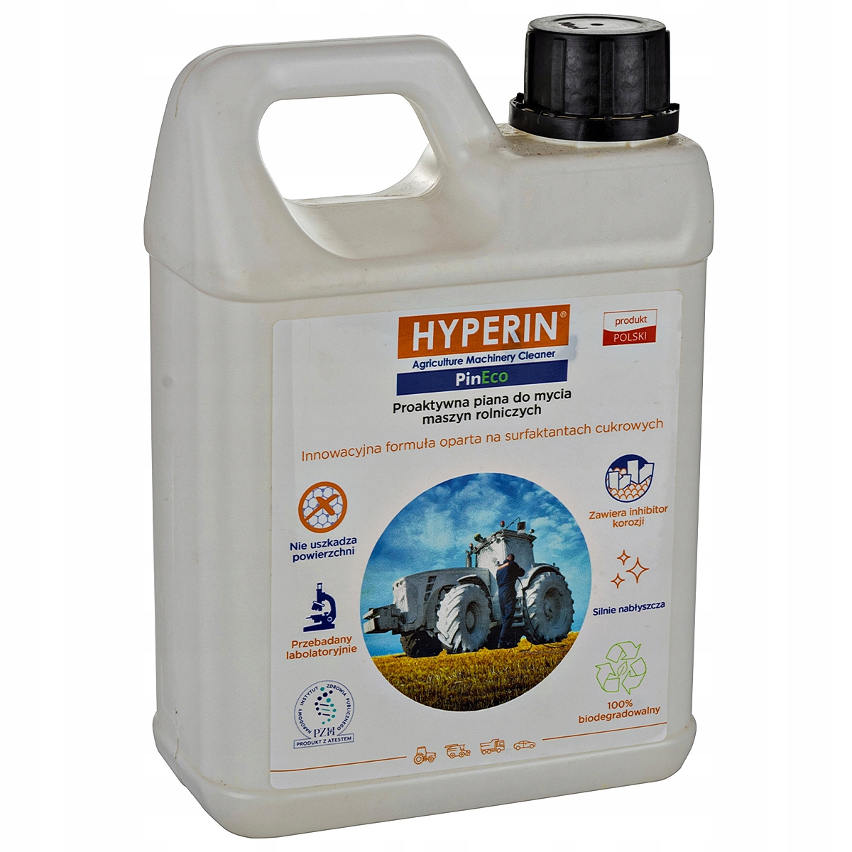 

Hyperin PinEco 1kg piana aktywna do mycia maszyn