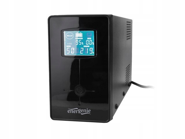 Gembird Ups Line-interactive 650VA 2X Iec, 1X Schuko 230V, LCD