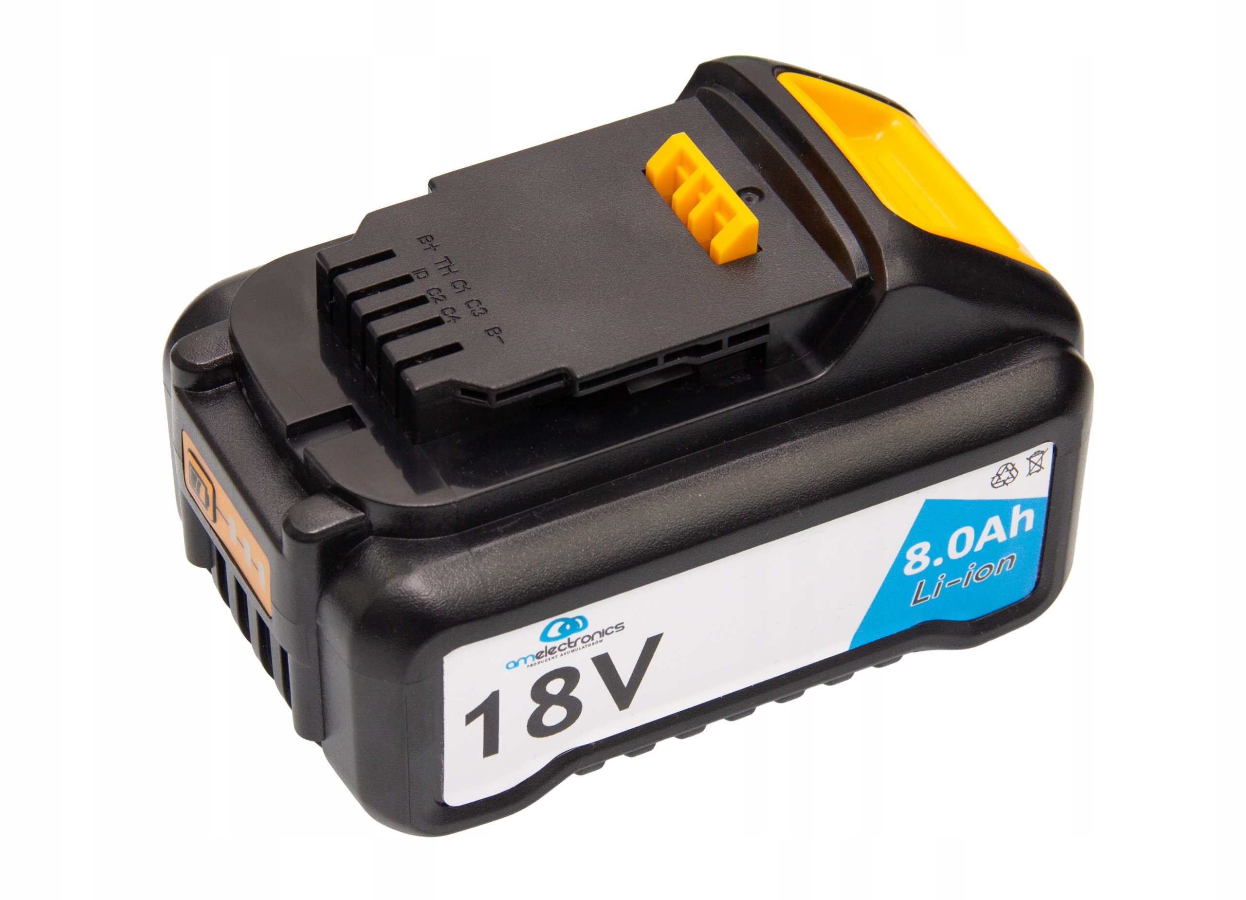 Akumulátor pro dewalt 18V 8000 mAh 8 Ah (0280)