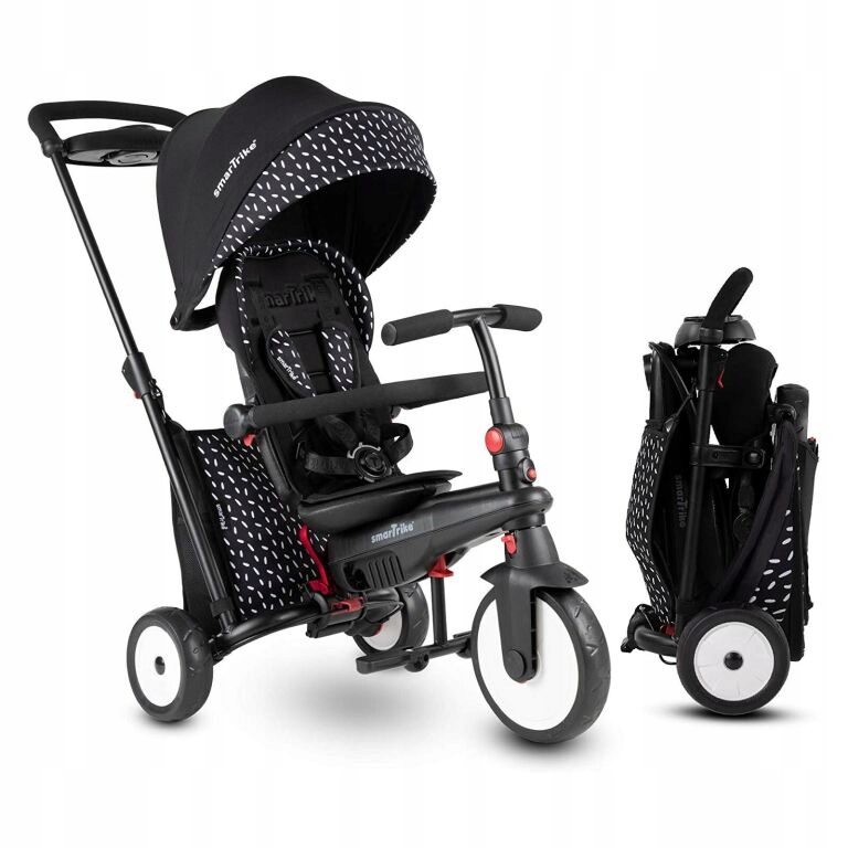 Składany rowerek trójkołowy Smart Trike STR5 7w1 Spacerówka Wózek