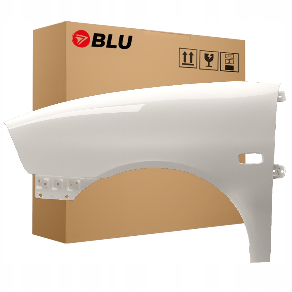 Blu Blatník Seat Ibiza Cordoba III 3 6L LB9A levý bílý 02-08 přední