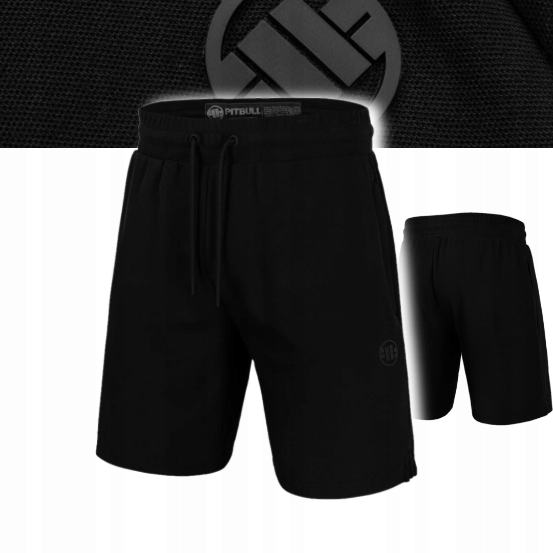 Pitbull West Coast Kraťasy Černé Rockey Black S