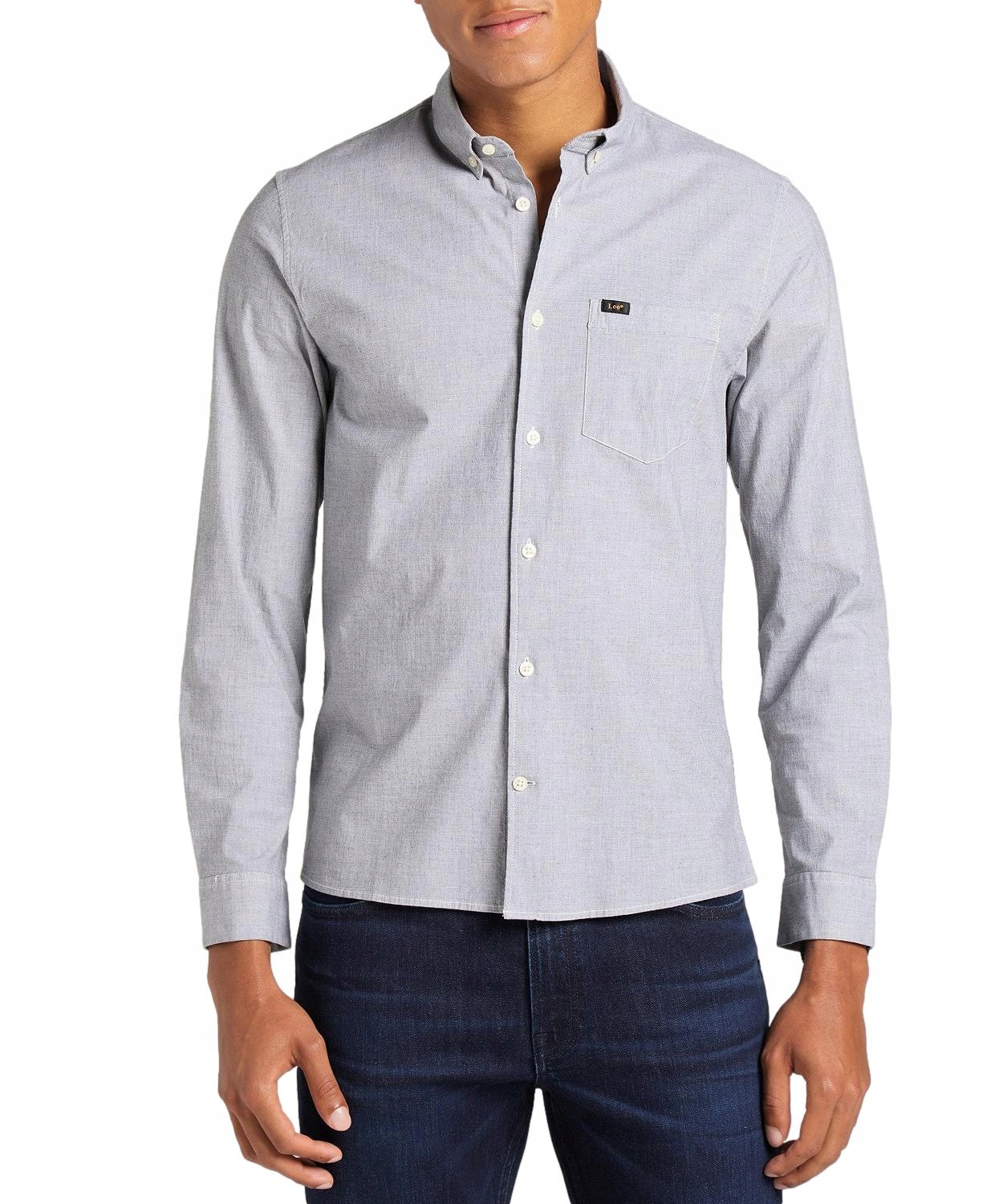 

Koszula Lee Slim Button Down L66XRTJE Grey XXL