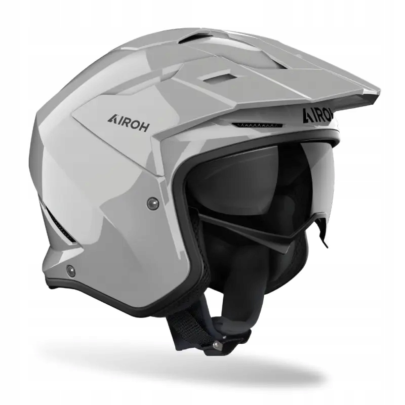 Motocyklová prilba Airoh Kombakt Color Dark Grey Gloss S