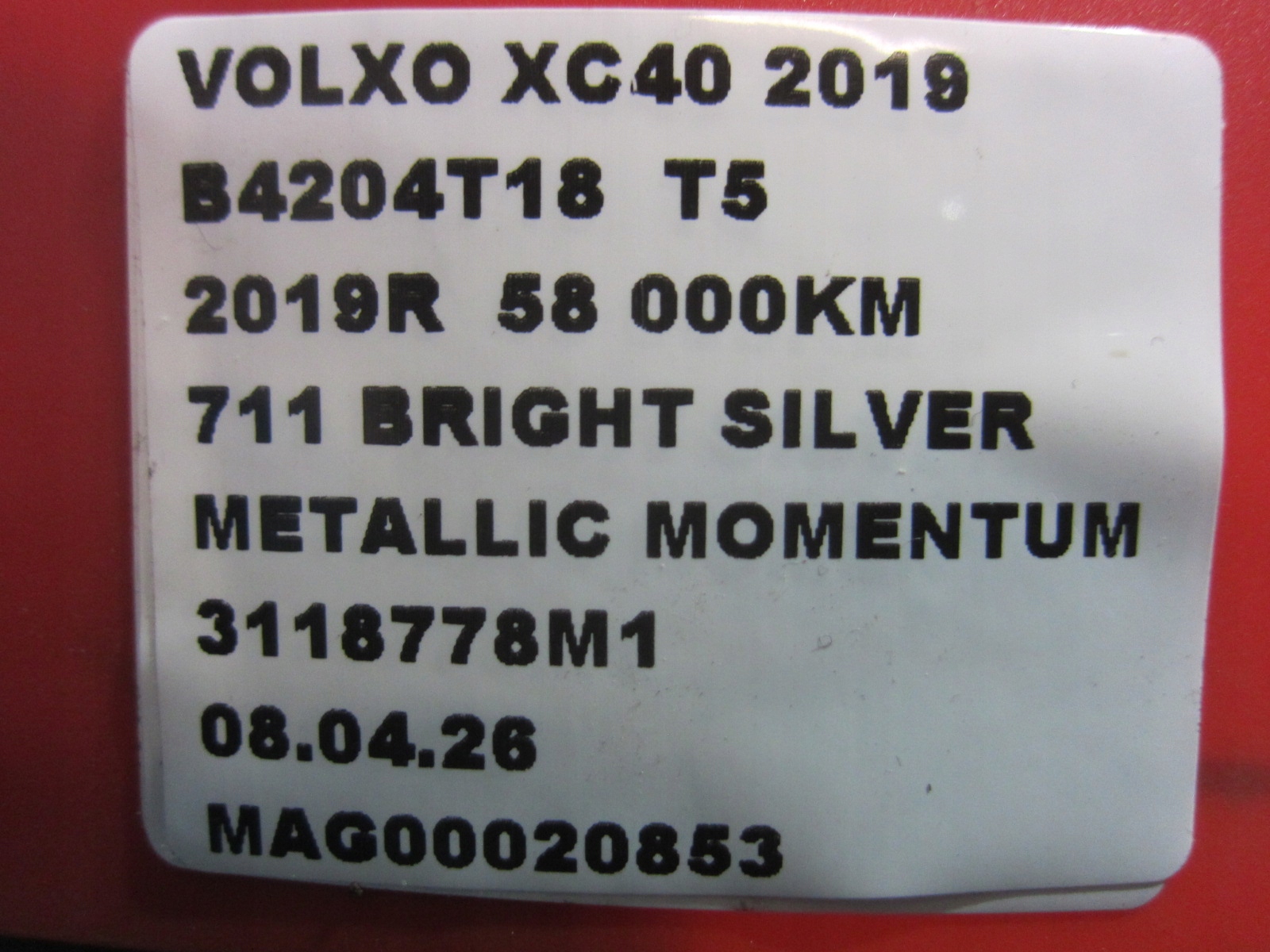VOLVO XC40 XC 40 2.0 T5 differenciál differenciál hátsó differenciál AWD P1216552 T5401971