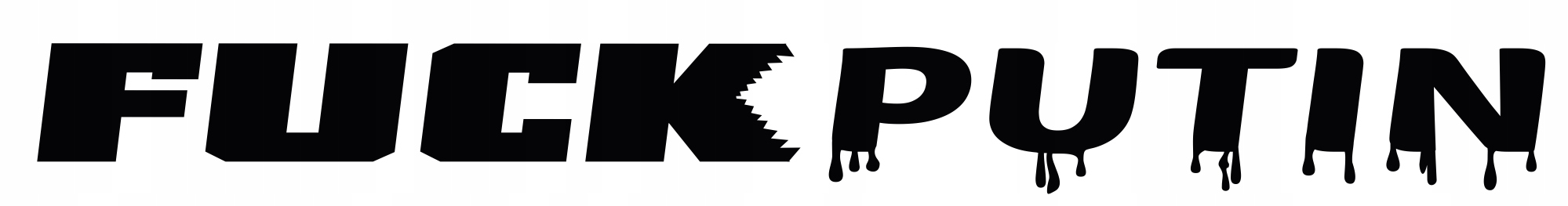 

Fuck Putin Duża Naklejka 98/10 CM