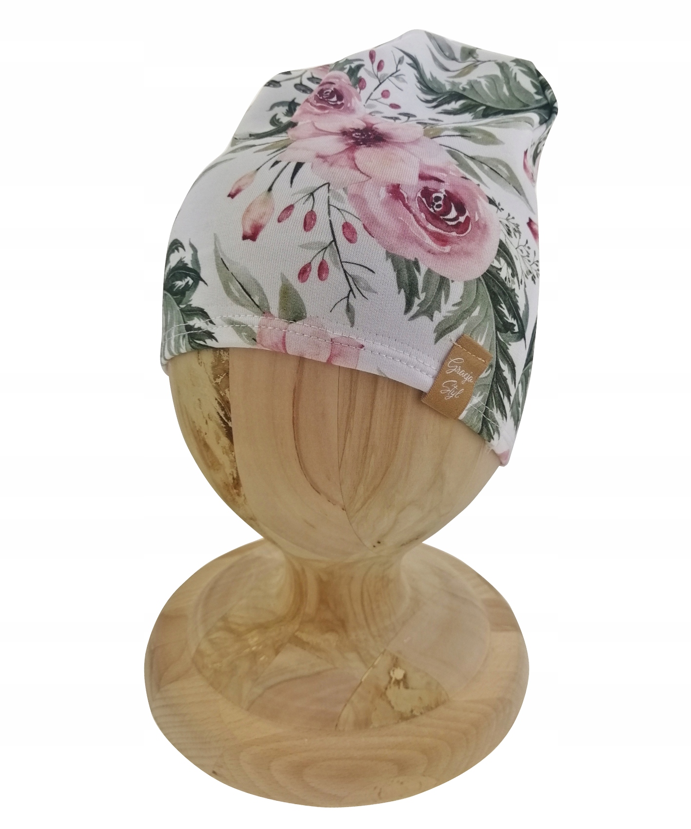 

Czapka smerfetka dziecięca na głowę obwód 44-47cm