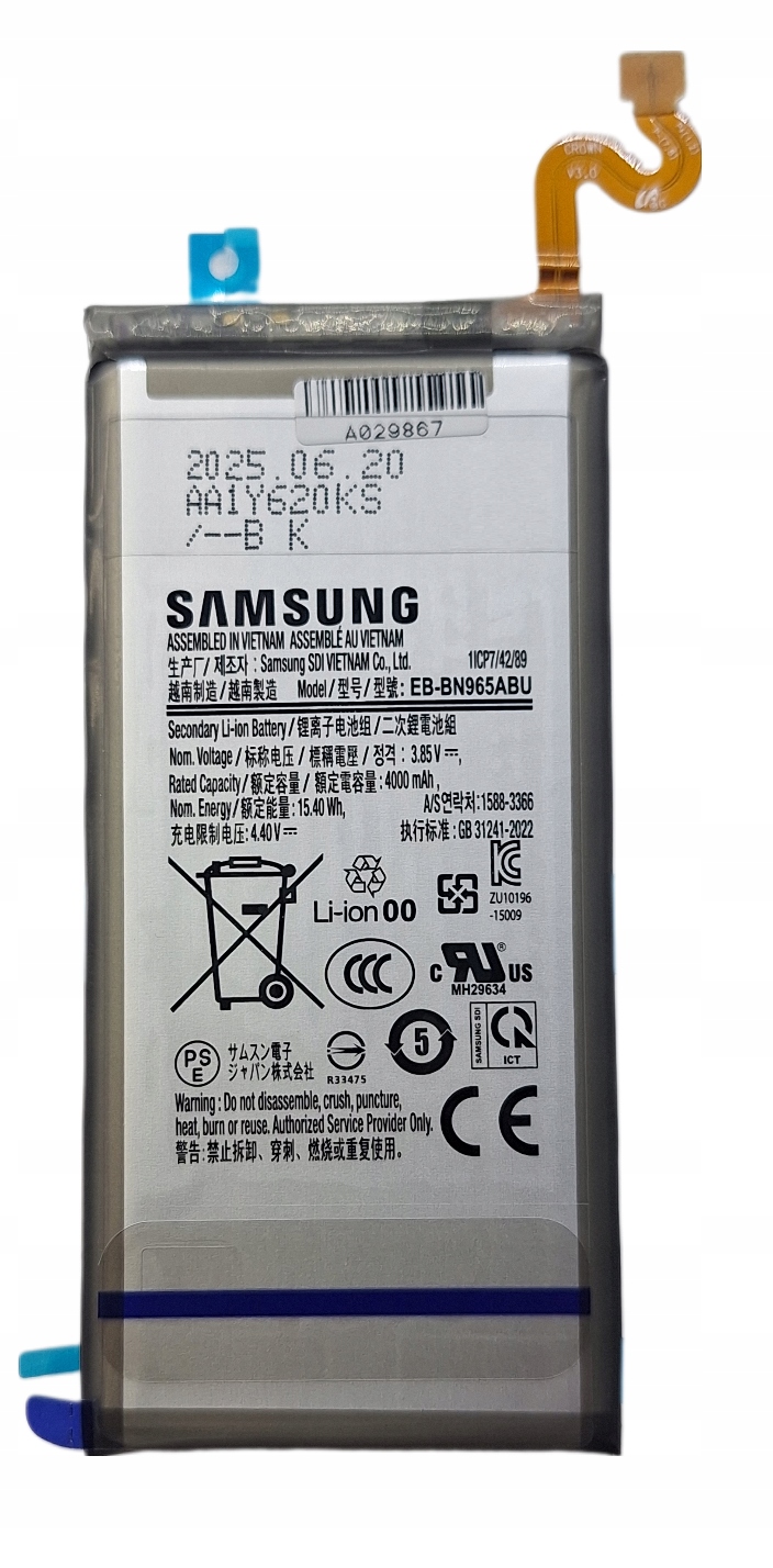 Oryginalna Bateria EB-BN965ABU Samsung Note 9 SM-N960F