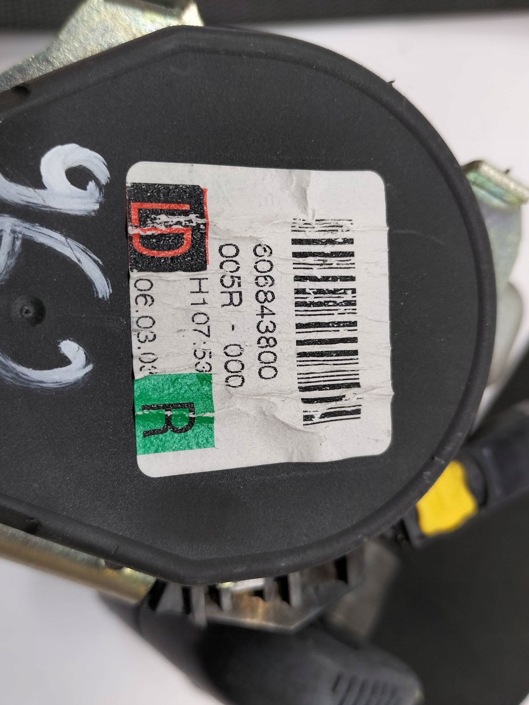 CINTURA SICUREZZA ANTERIORE Destra Anteriore passeggeri 454 Smart Forfour e (2004-2006)