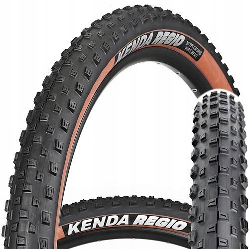 Opona Rowerowa Kenda K1256 Regio 29" X 2,40 30TPI Mtb Teren Brązowy Bok