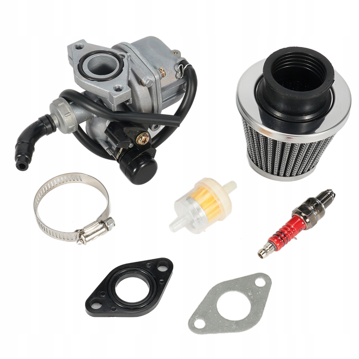 Gaźnik PZ19 Filtr Uszczelka Kxd Atv Quad 110 125 Fmb 4T Tuning