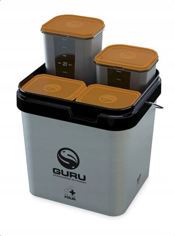Guru Wiadro z Pojemnikami Bucket Plus 4 System 17L