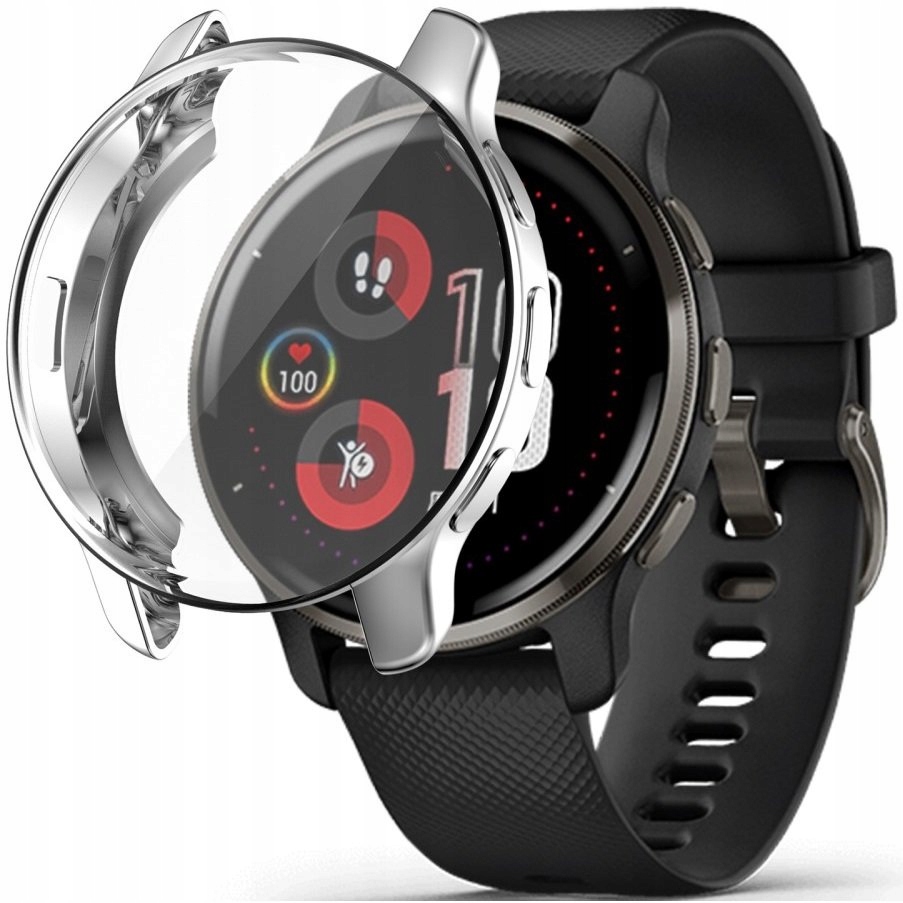 

2w1 Etui Z Osłoną Na Ekran Do Garmin Venu 2 Plus