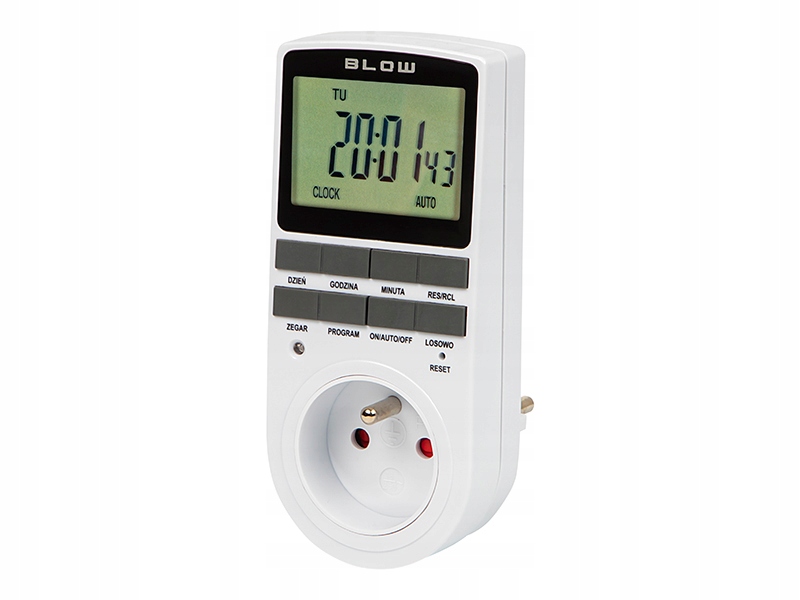 Programator Czasowy Cyfrowy T5 z Wyświetlaczem LCD