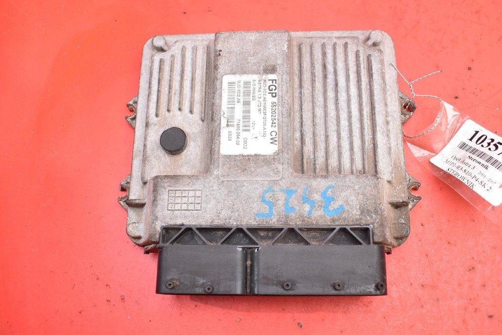 control unit computer of the engine 55202542 CW OPEL ASTRA 3 III H 1.3 CDTI 90KM 04