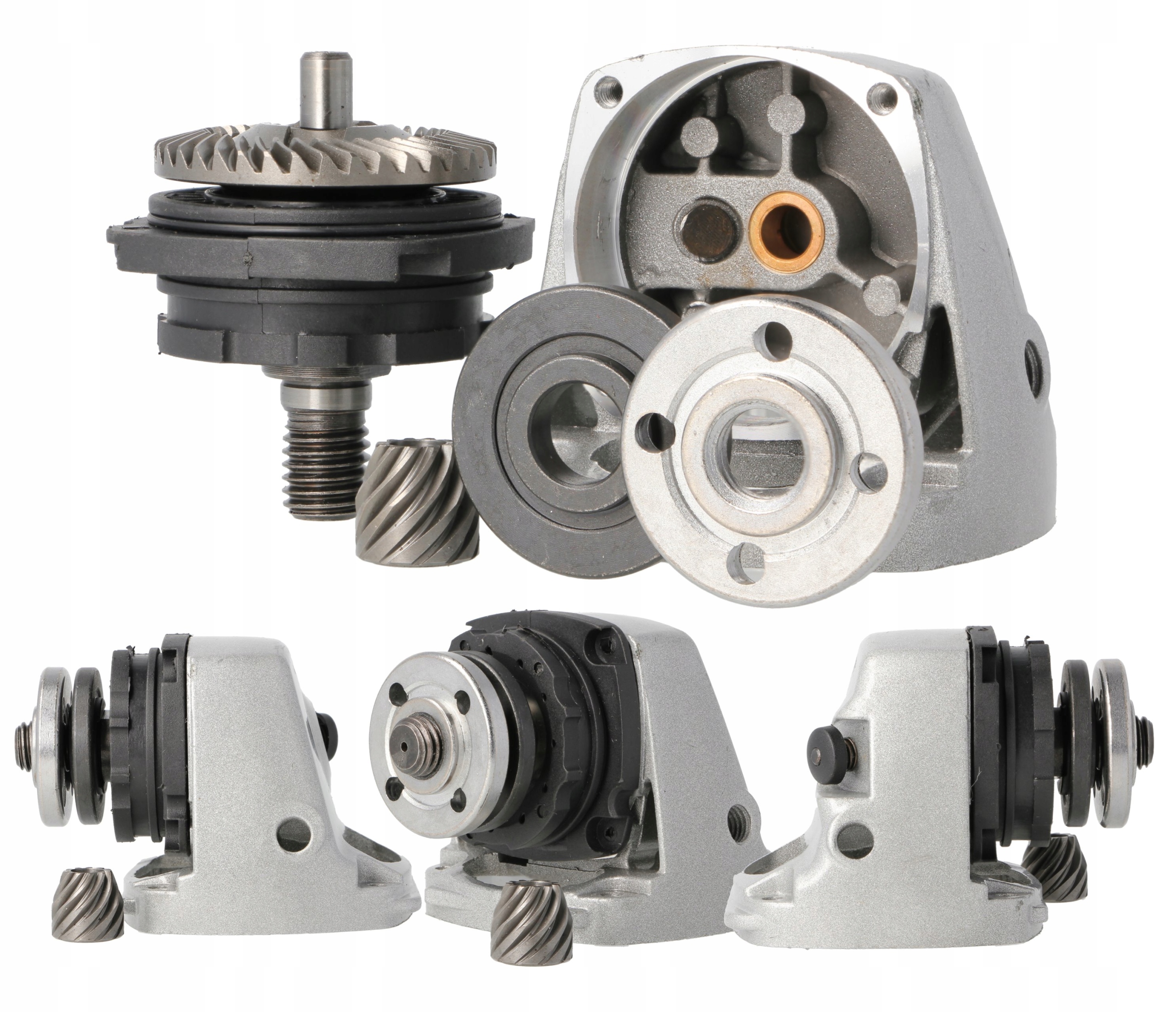 Przekładnia obudowa do szlifierki kołnierz łożysko Bosch Gws 14-125 Cie