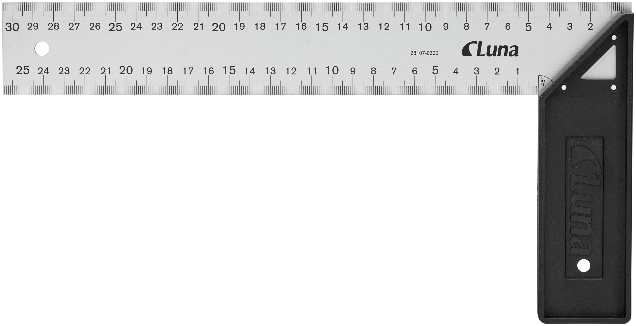 Kątownik Luna ABS 300 mm