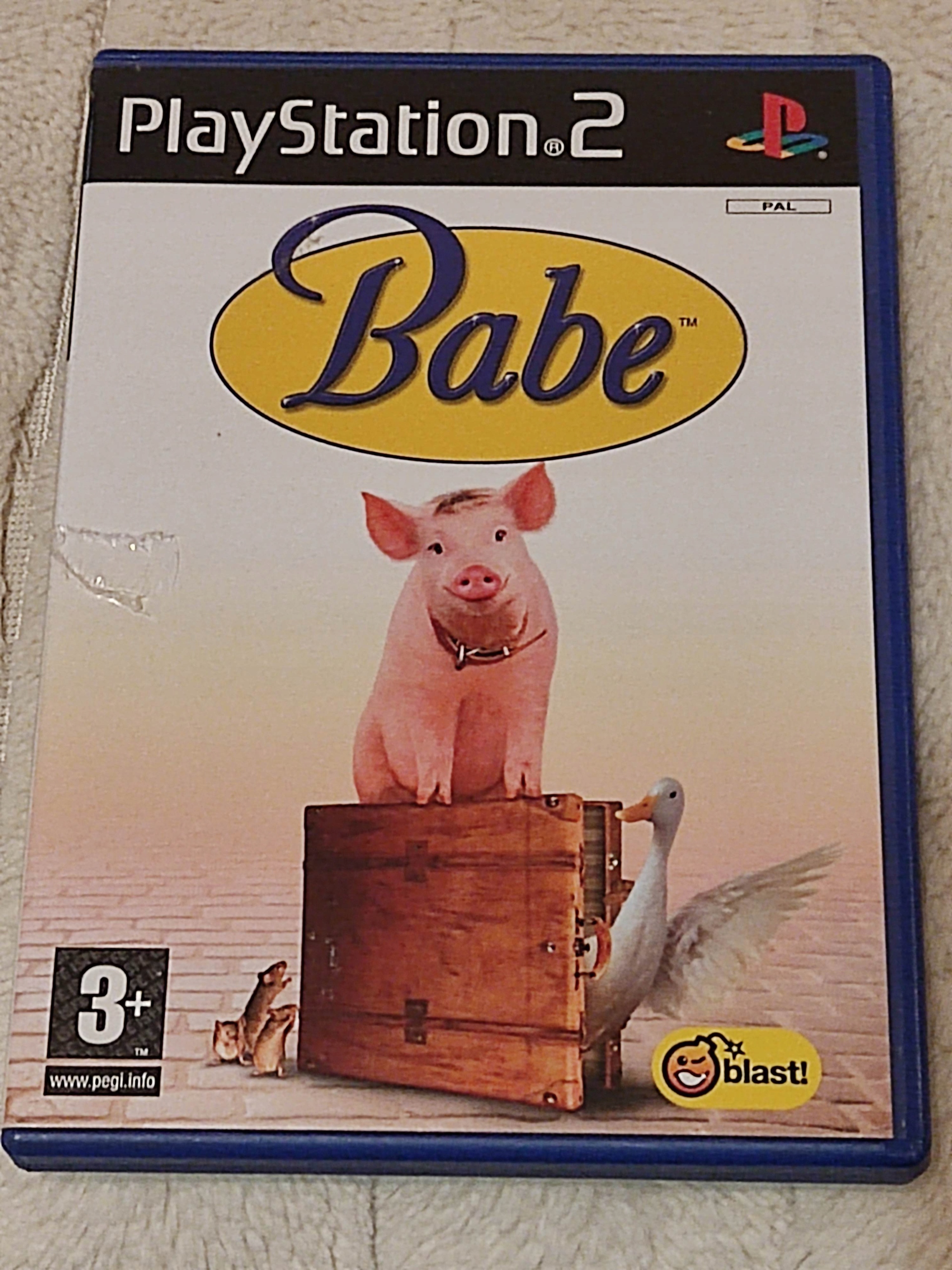 PS2 BABE ŚWINKA Z KLASĄ GRA PLAYSTATION