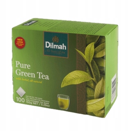 Levně Dilmah Pure Green Tea 100 x 1,5 g