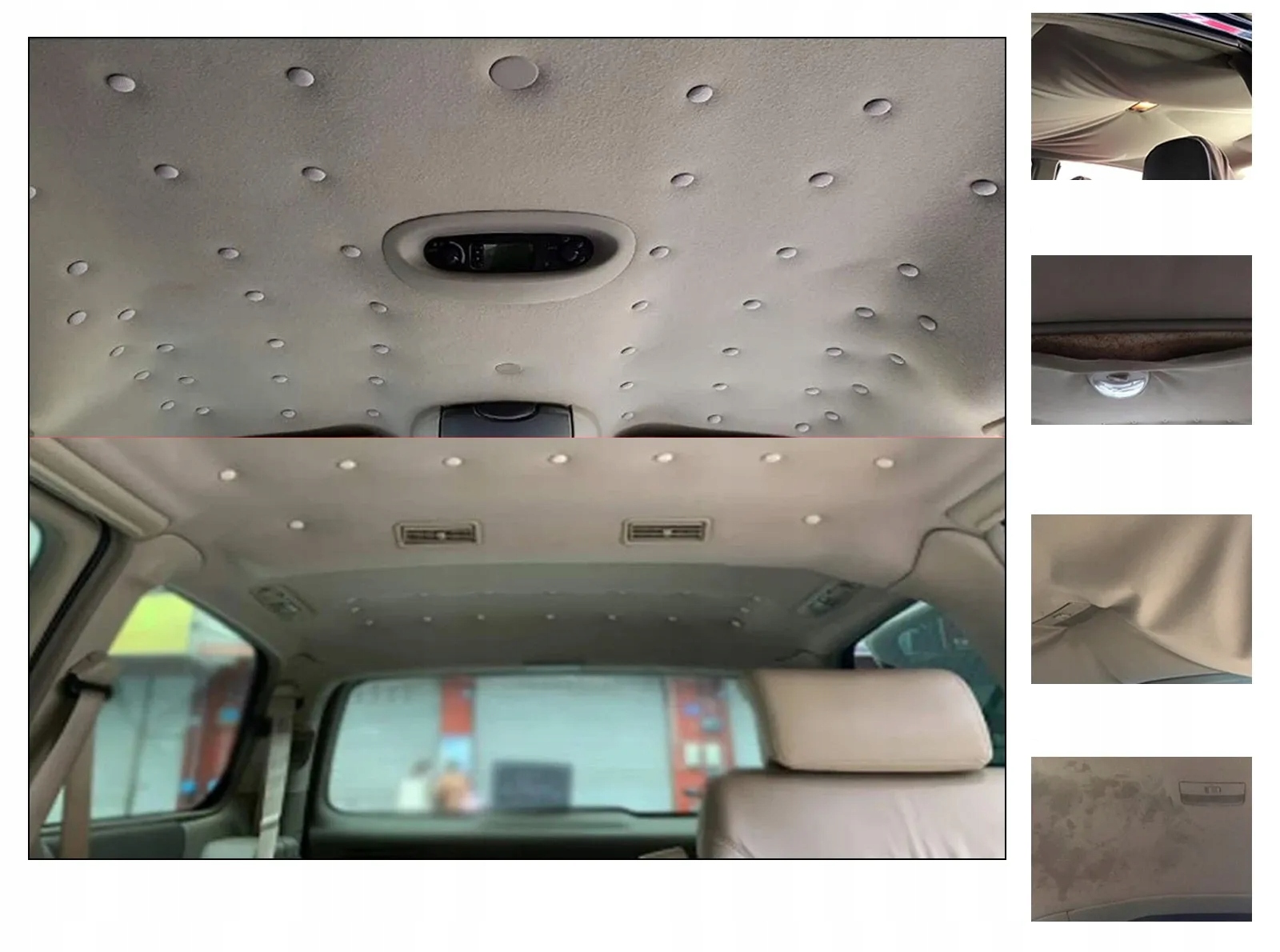 ZESTAW DO NAPRAWY PODSUFITEK SAMOCHODOWYCH 63 SZT Waga produktu z opakowaniem jednostkowym 0.21 kg