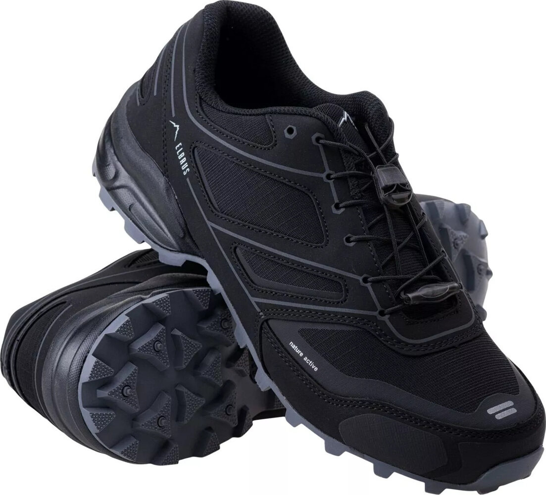 Turistické Trekové Boty Softshell Elbrus Devon Černé Velikost 38