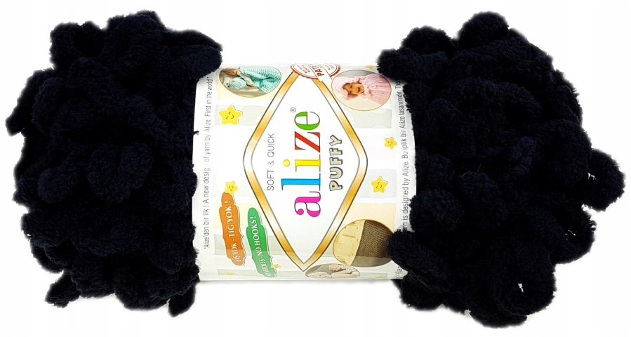 Alize Puffy 60 czarny