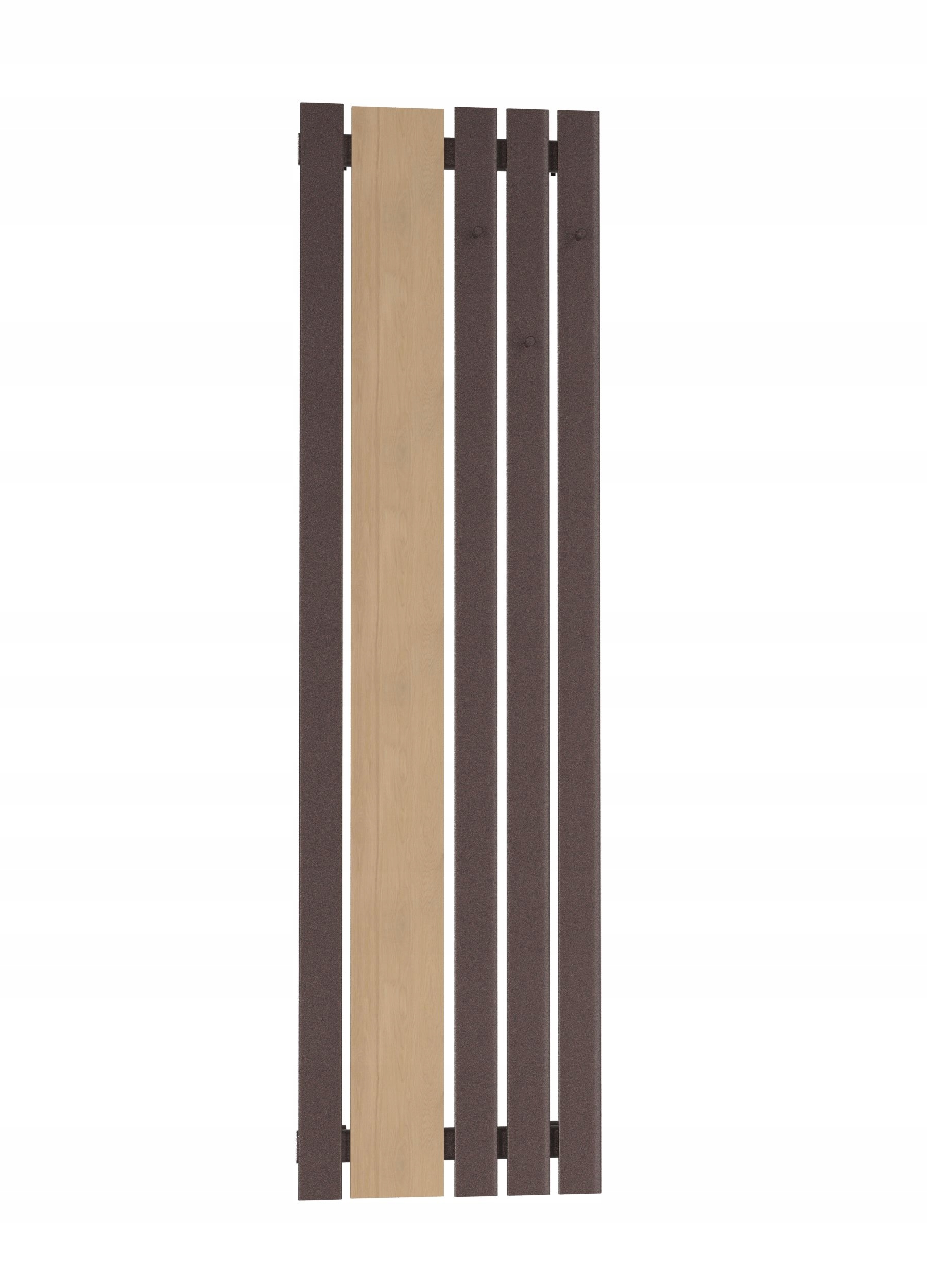 Dekoratívny panelový radiátor Bello wood hook 140/52 Bordó