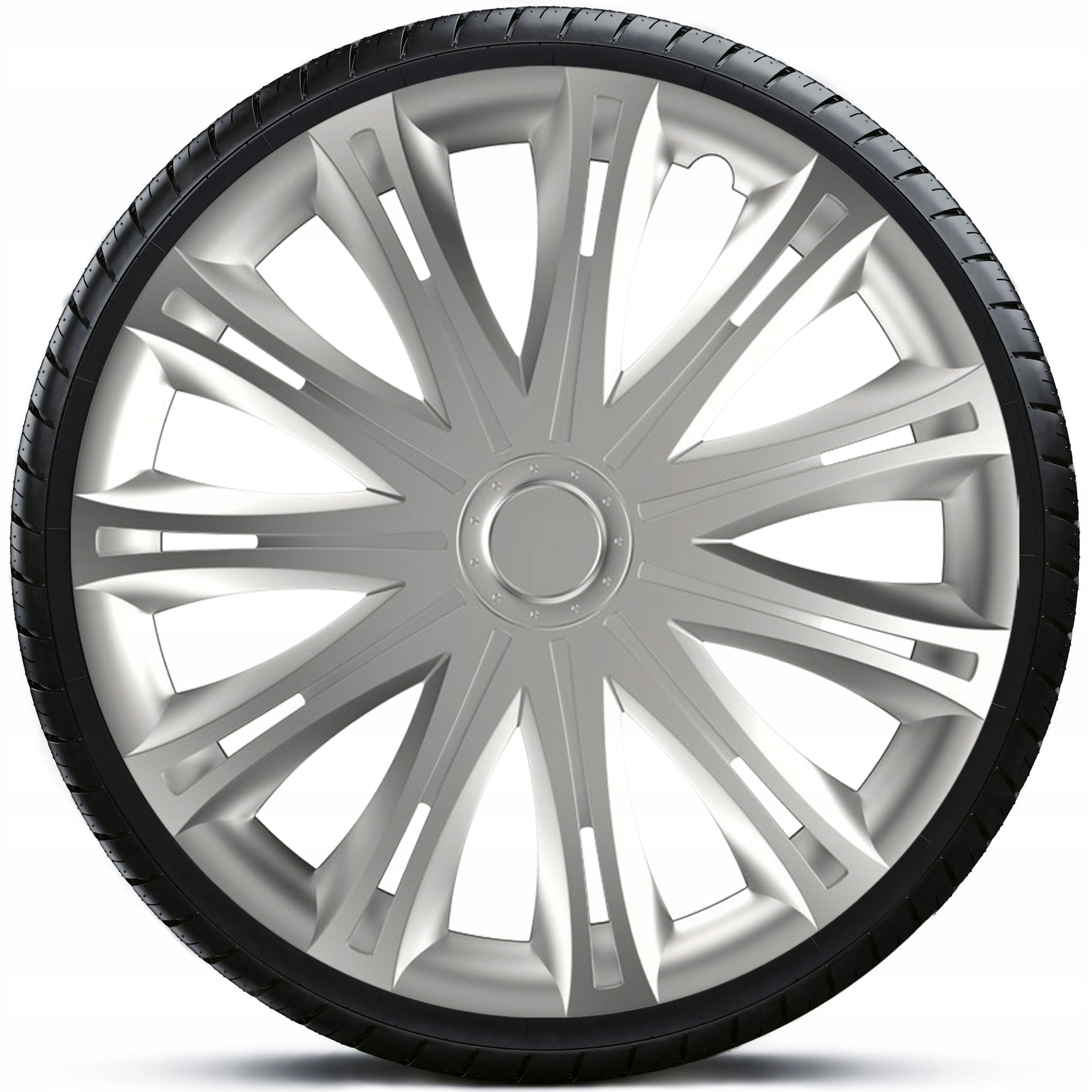 4x Poklice 17 pro Peugeot Renault Citroen Ford Volvo Fiat Alfa Romeo Dacia