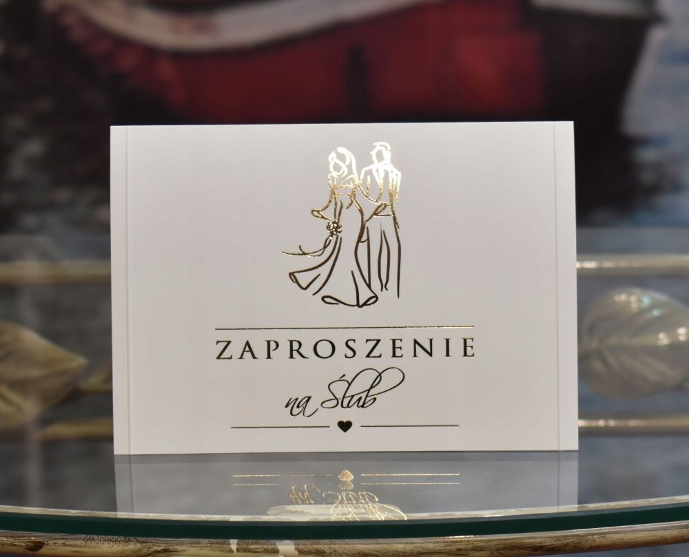 Zaproszenia Ślubne na Ślub z PERSONALIZACJĄ