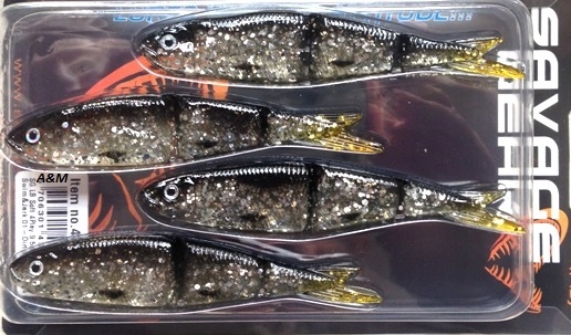 Savage Lb Soft 4Play S&j 9,5cm 7,5g Ds 4szt