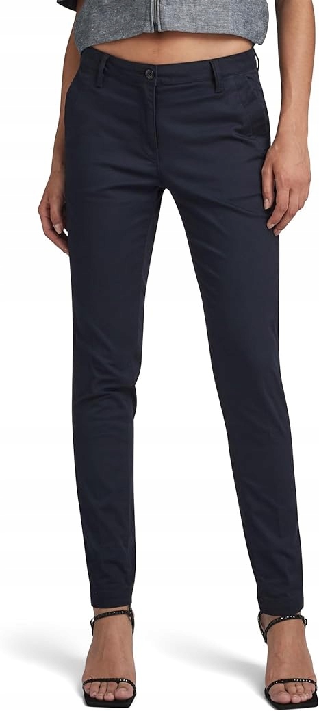Dámské úzké kalhoty se středním pasem G-Star Raw Bronson 25W 28L
