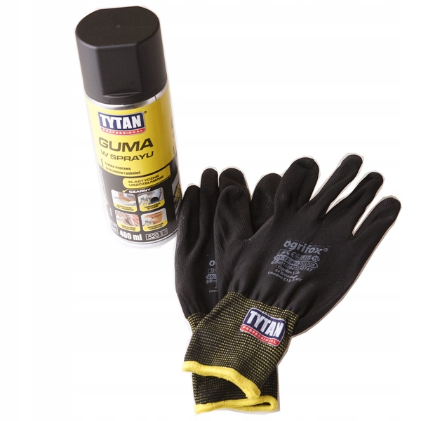 

Guma w sprayu 400ml Tytan Rękawiczki Ogrifox