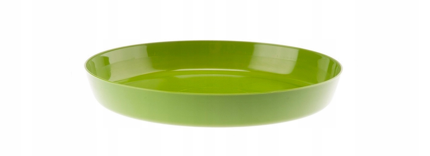 

Podstawka pod doniczkę Aga 14,5 cm zielona połysk
