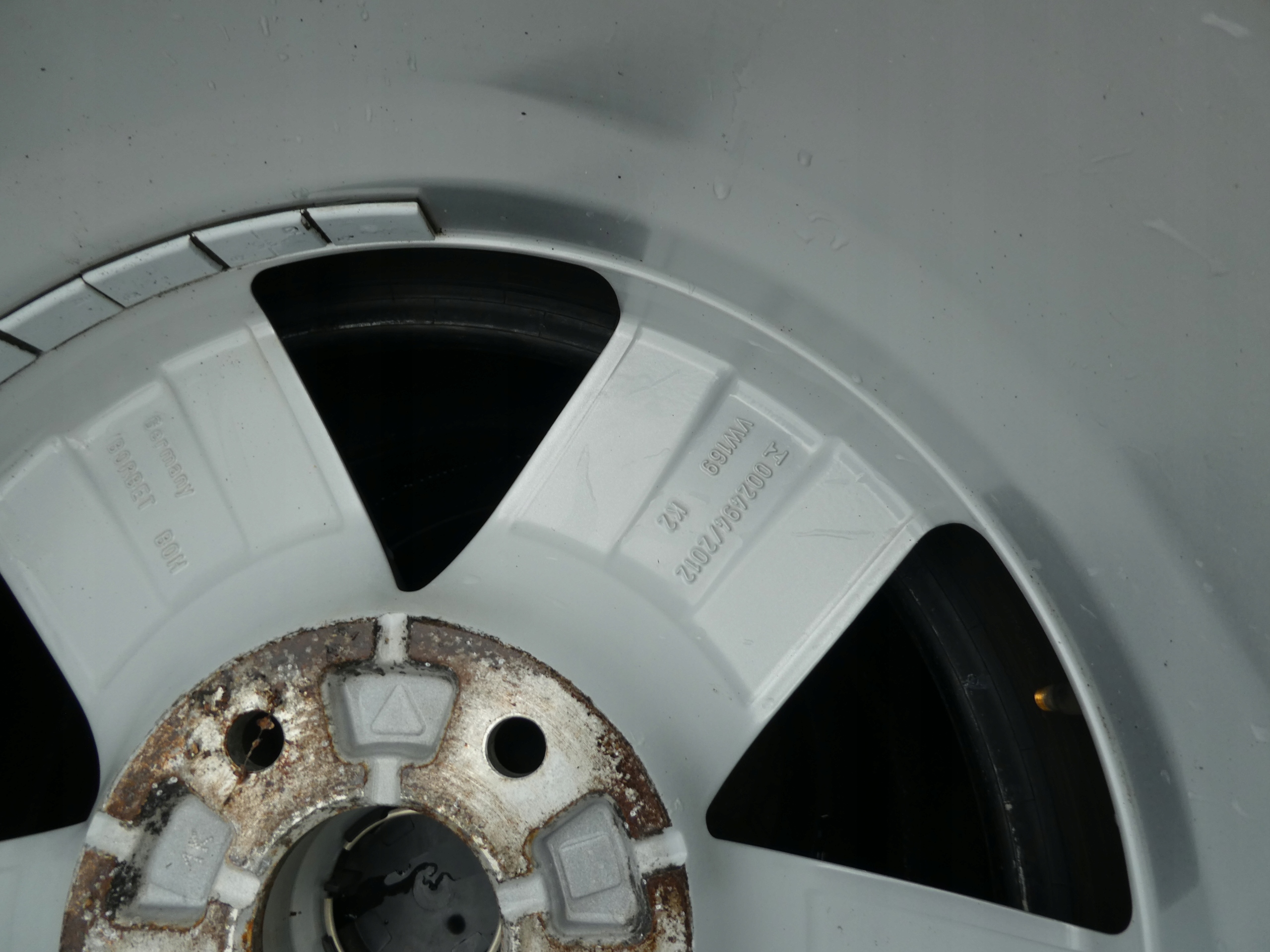 4X discs aluminium disc 7E0601025P VW T5 T6 5X120