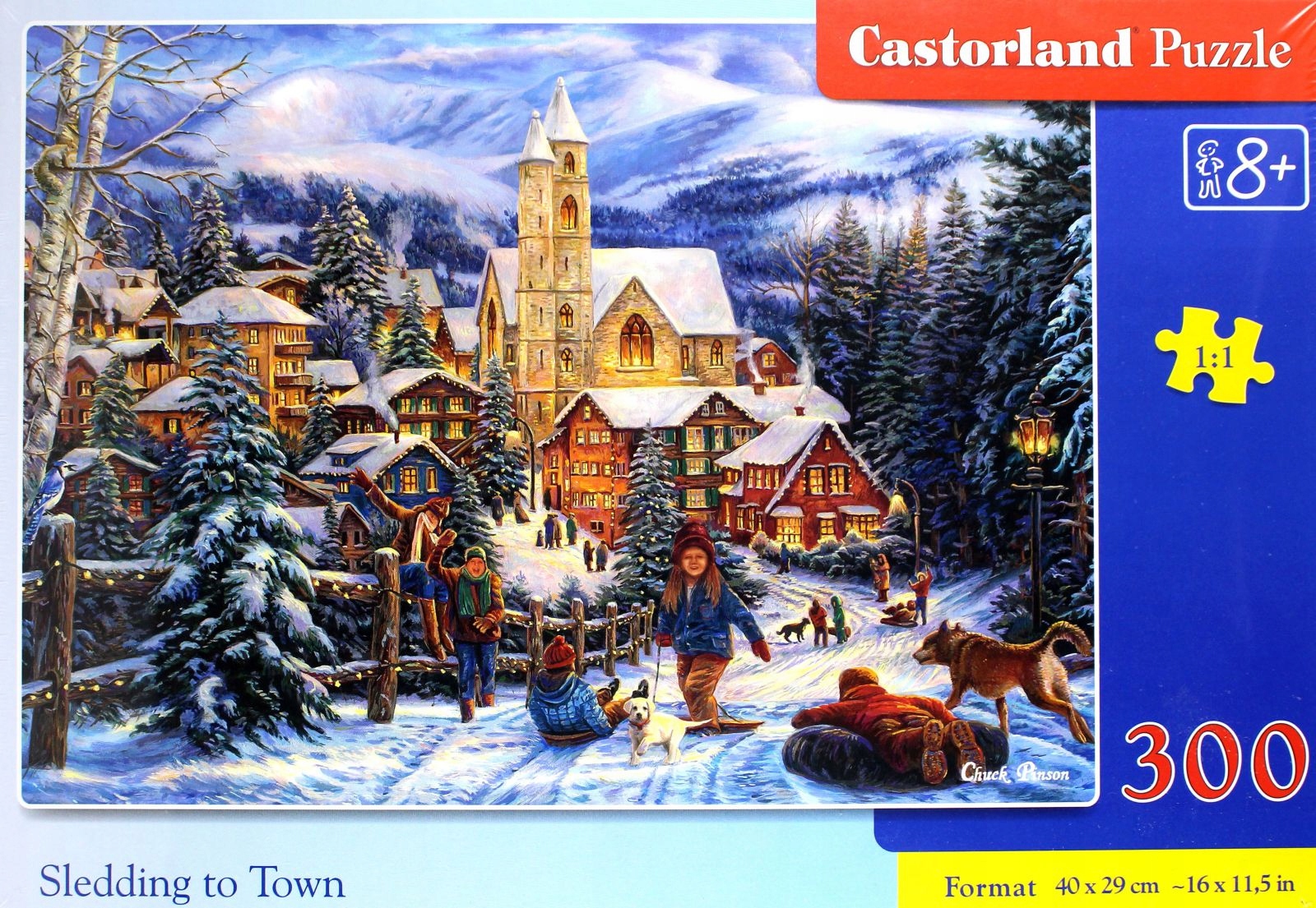 

Castorland 300 El. Sledding To Town [puzzle]