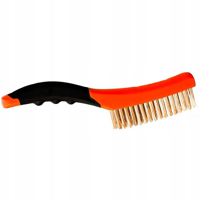 Szczotka druciana Waart drut mosiądzowany, 260mm plastikowa rączka