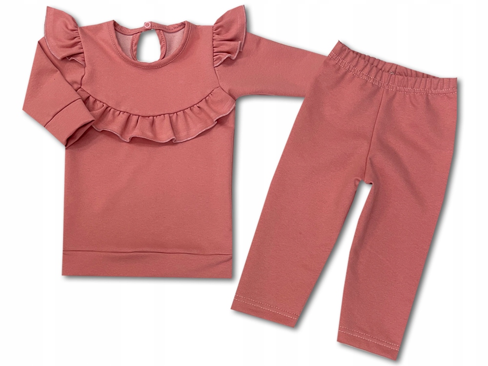 

Dres komplet dresowy tunika legginsy 104