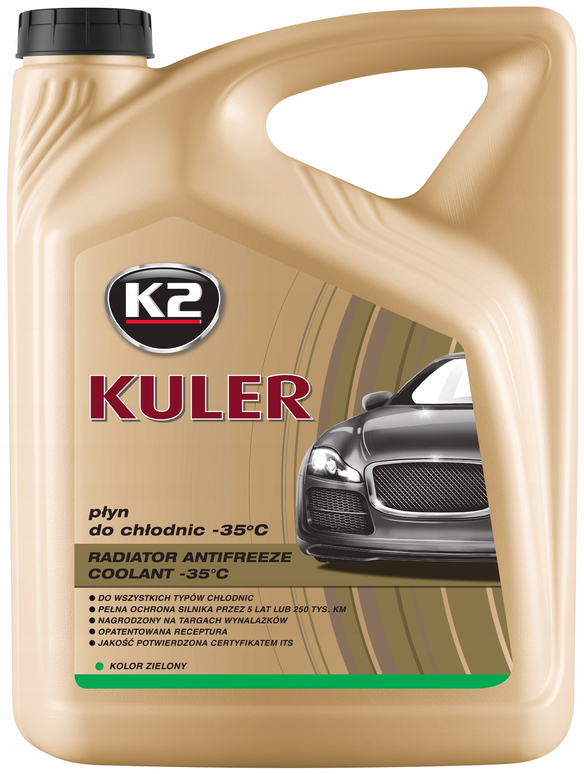 

K2 Kuler Long Life Płyn Do Chłodnic Zielony 5L